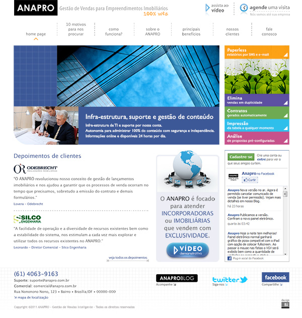 Website Anapro | Web Design