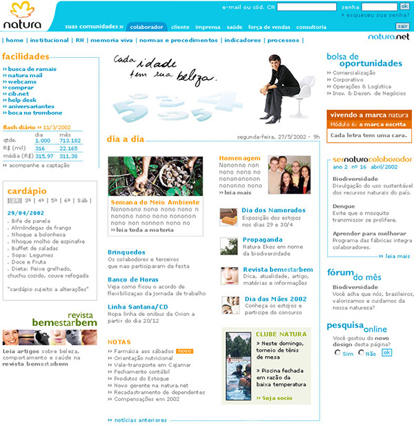 Website Natura | Web Design