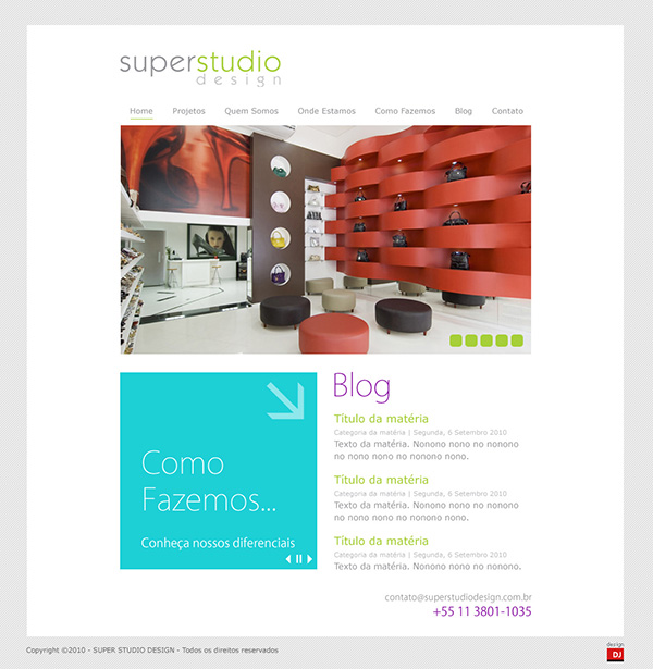 Website Super Studio Design | Web Design